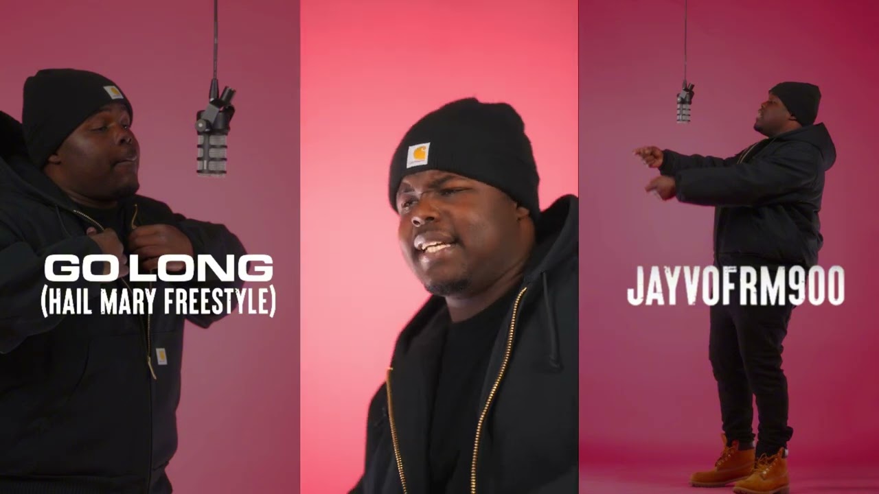 JayvoFrm900 - Go Long (Hail Mary Freestyle) (Live With @ComeThruTulsa ) #freestyle #rap #remix
