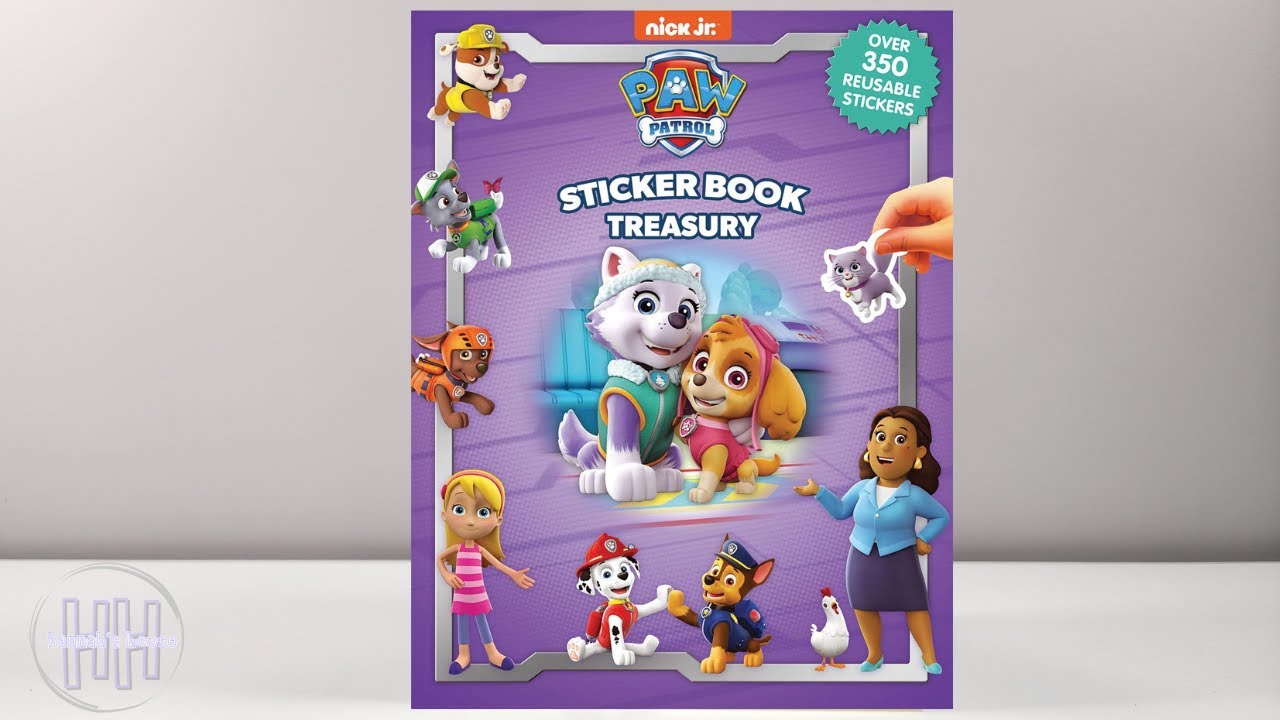 Paw Patrol Sticker Book Treasury | Nick Jr. | Over 350 Stickers