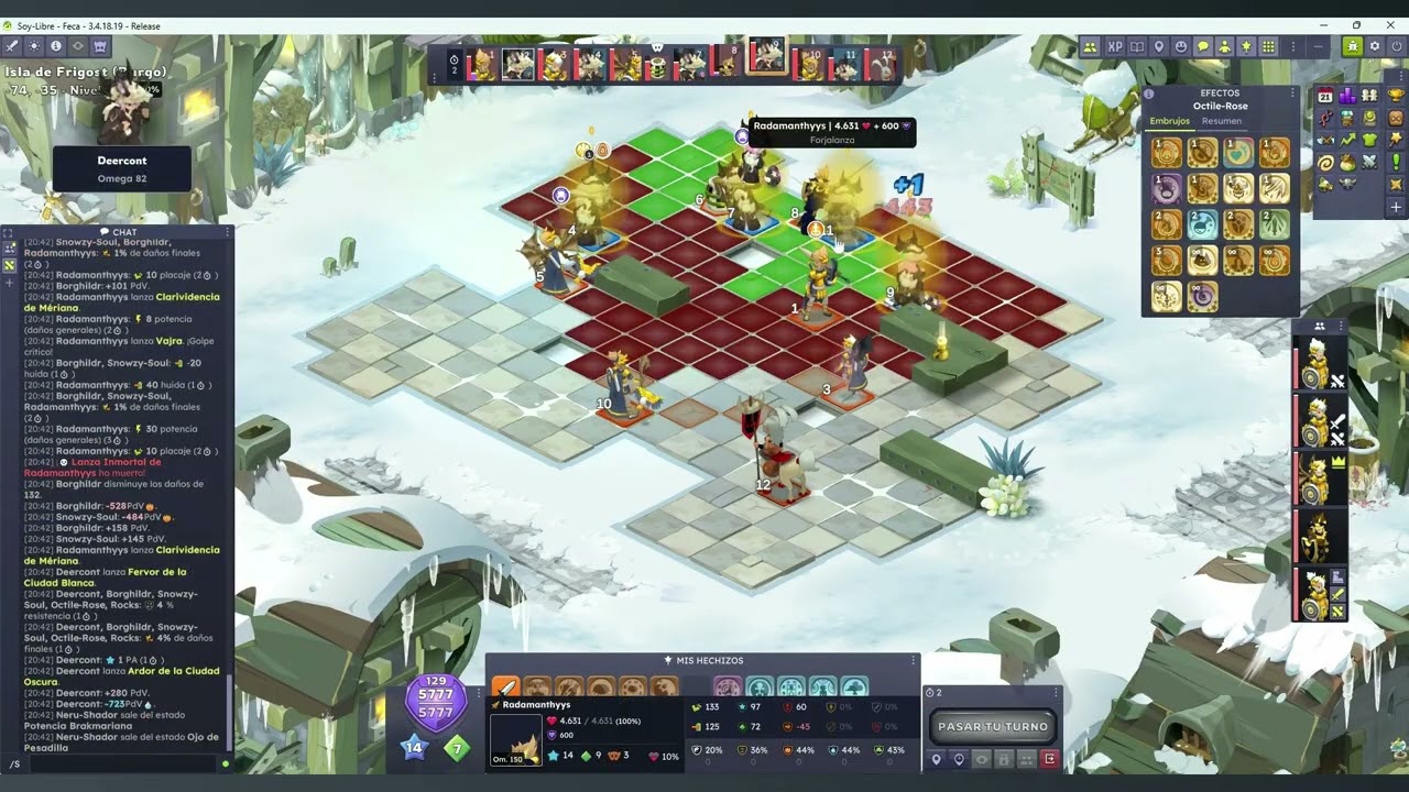 deercont dofus talkasha #132  pvp 5 vs 5