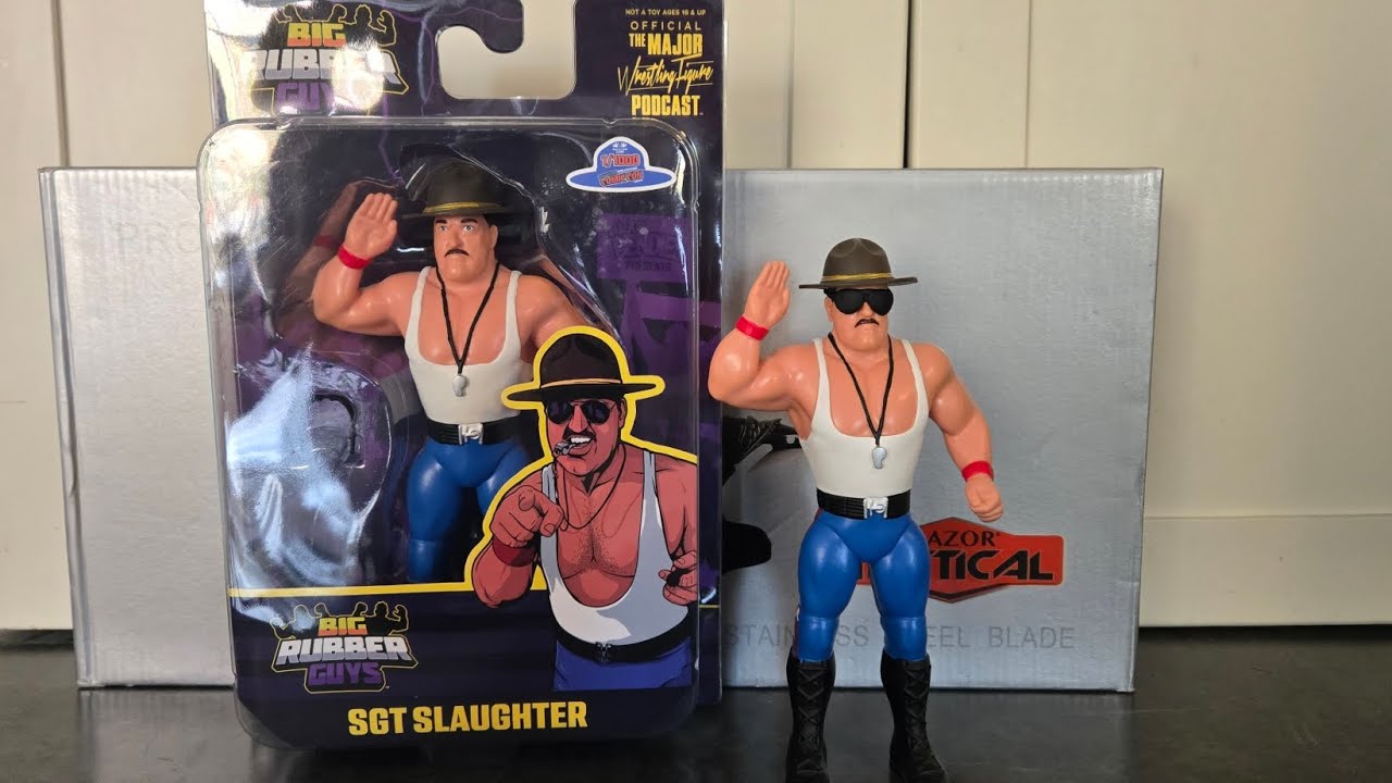 A Review of the NYCC 2024 SGT Slaughter From the Big Rubber Guys [MWFP]