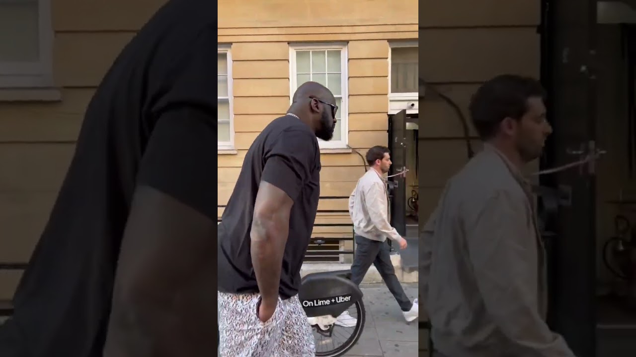 Shaq Goes Undercover in London
