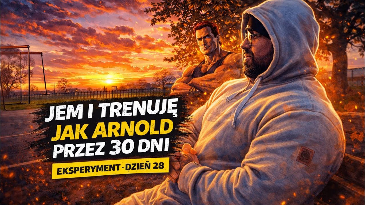 30 DNI JEM I TRENUJĘ JAK ARNOLD SCHWARZENEGGER | DZIEŃ 28 - Regeneracja 