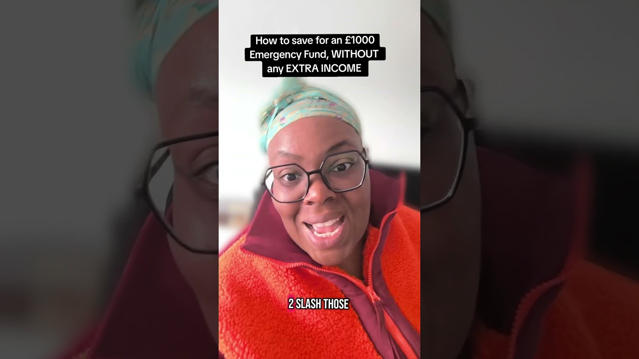 How to Save £1,000 Emergency Fund Without Extra Income 💰