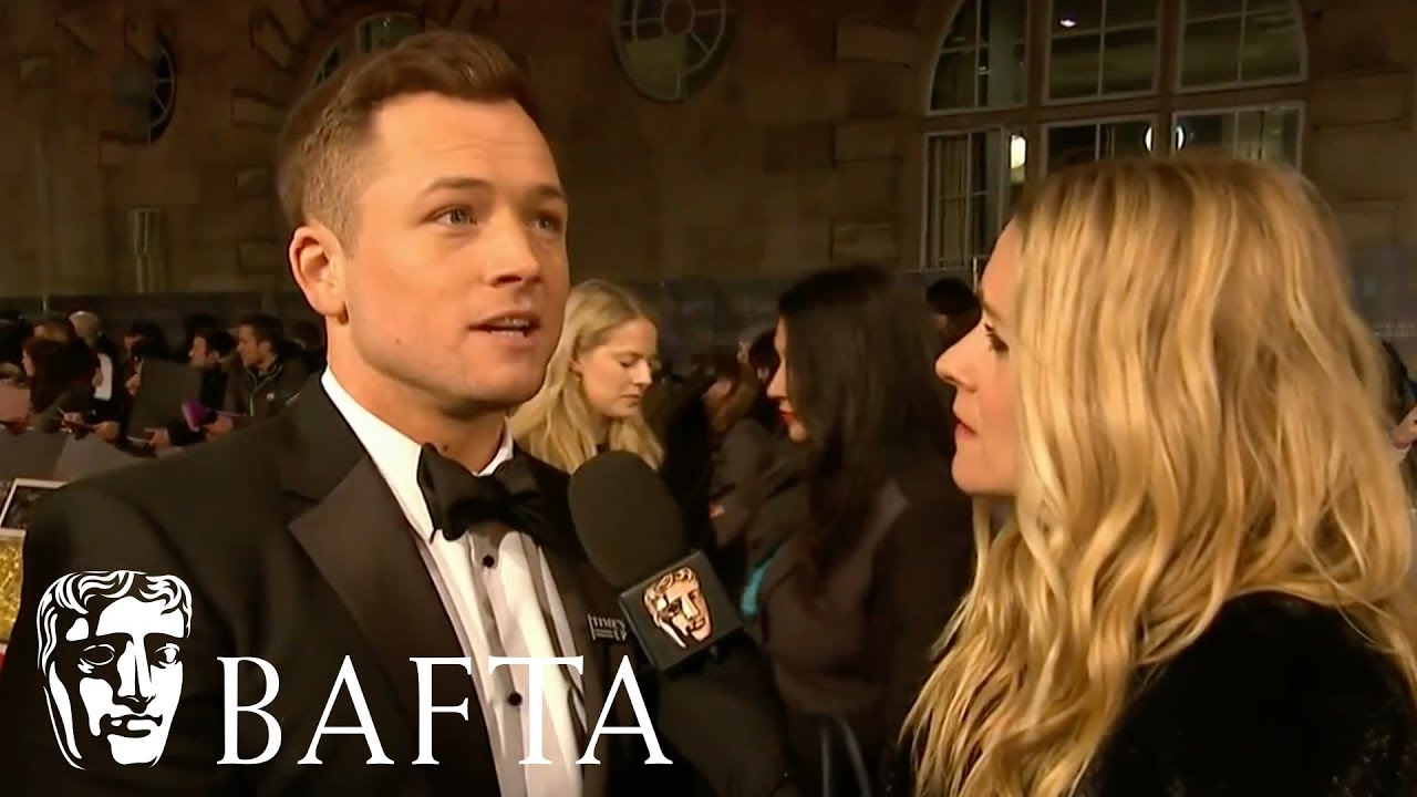 Taron Egerton Red Carpet Interview | EE BAFTA Film Awards 2018