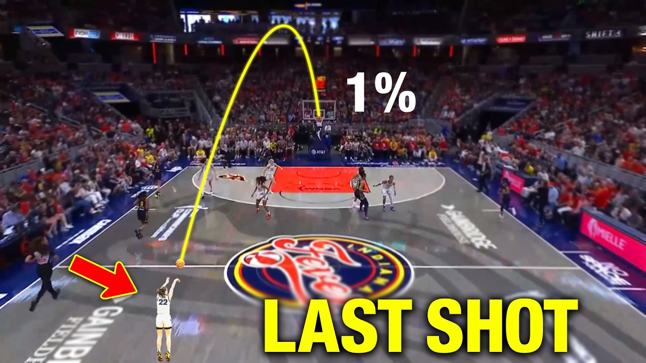 Caitlin Clark’s LAST SHOT Was Pure Madness 😱🏀🔥