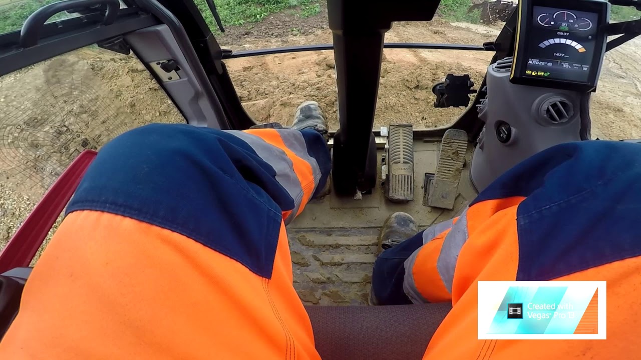 Volvo EWR 150E Obsługa i zapoznanie z maszyną:)