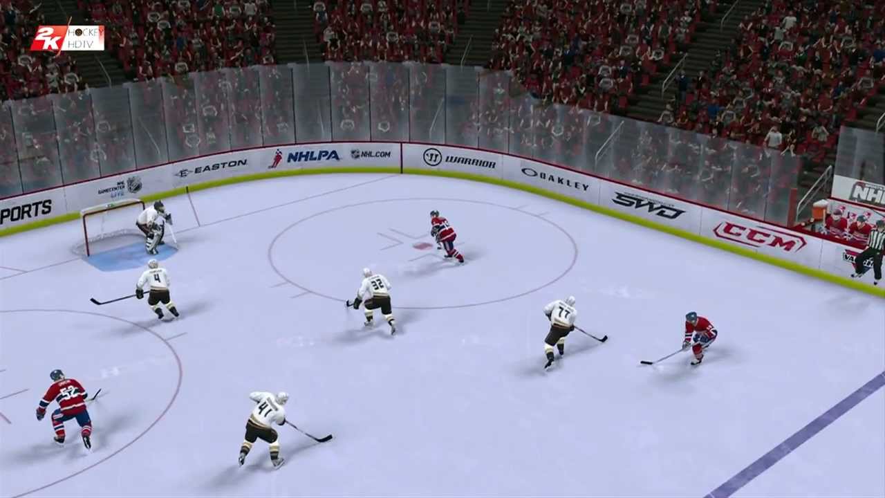 2K HOCKEY 4.0 (CPU sliders demonstration)