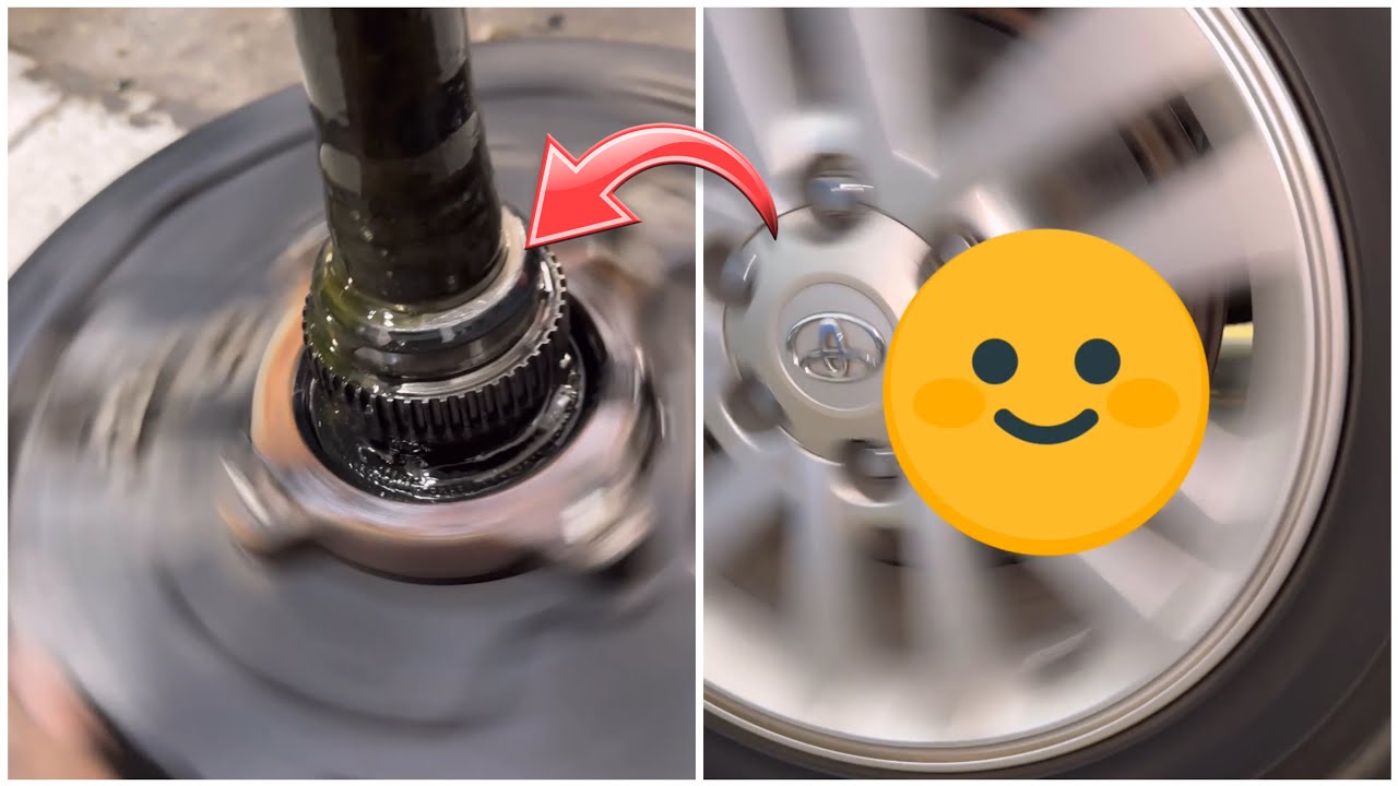 Toyota fortuner rear axle bearing noise