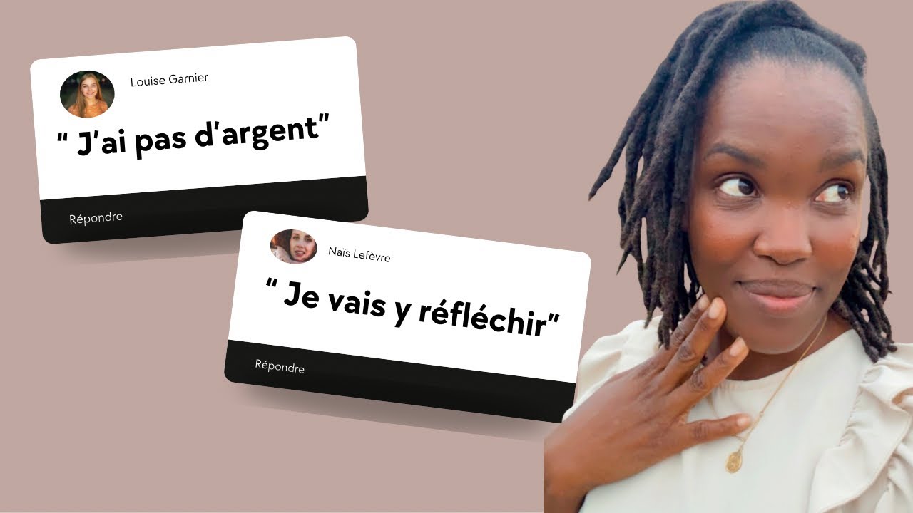 Le meilleure technique pour répondre à cette objection