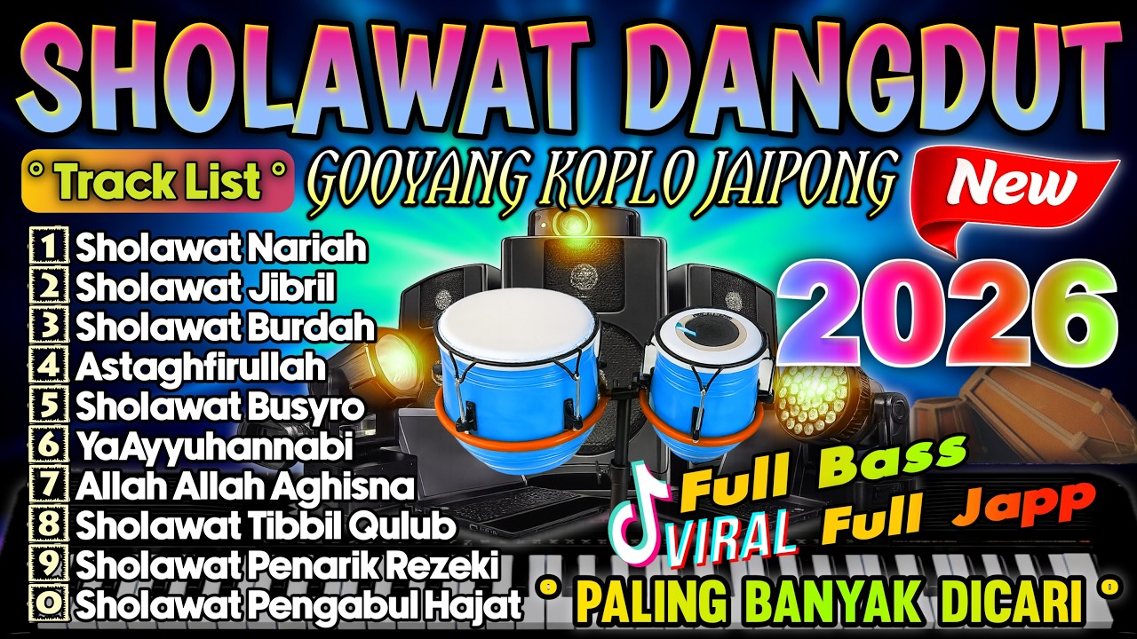 ALBUM SHOLAWAT NABI MERDU MENYAMBUT RAMADHAN 2026 | SHOLAWAT JIBRIL PEMBUKA PINTU REZEKI MUSTAJAB