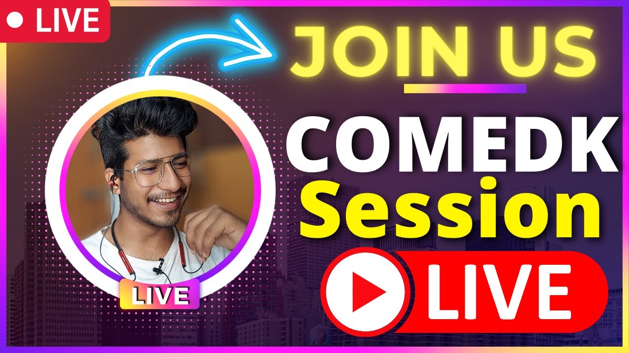 🔴LIVE STREAM 🔴 | 🤔QnA Session | COMEDK 2022 EXAM 🚀 | TOP COMEDK COLLEGES AT 30K RANK