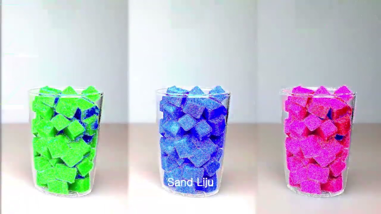 Very Satisfying and Relaxing Kinetic Sand ASMR 342