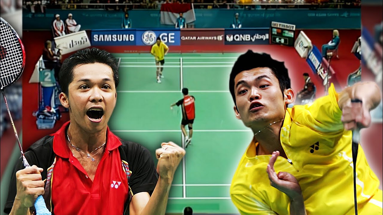 [Nice Quality] Incredible Win | Lin Dan vs Taufik Hidayat | 2006 Asian Games Final