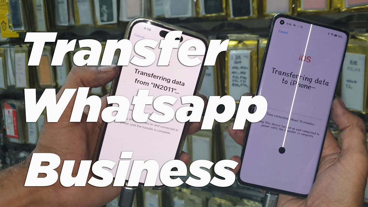 Перенос данных WhatsApp Business на iPhone