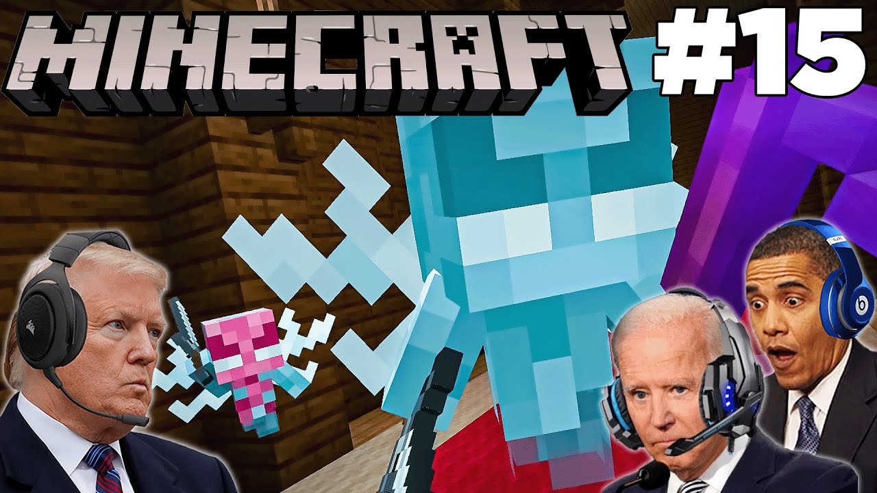 Президенты США играют в Minecraft. Часть 15