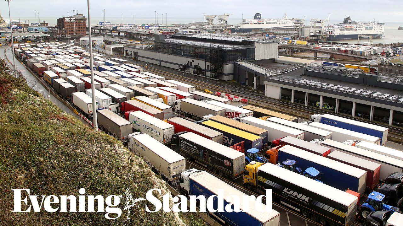 Boris Johnson: UK and France working to unblock flow of trade in Dover ‘as soon as possible'