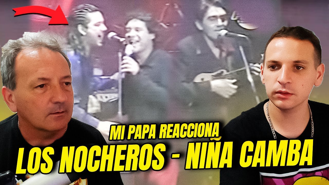 MI PAPA REACCIONA A LOS NOCHEROS, NIÑA CAMBA 😱 (en vivo) GRAN REX 1998 ¿Por que suena diferente? 🤔