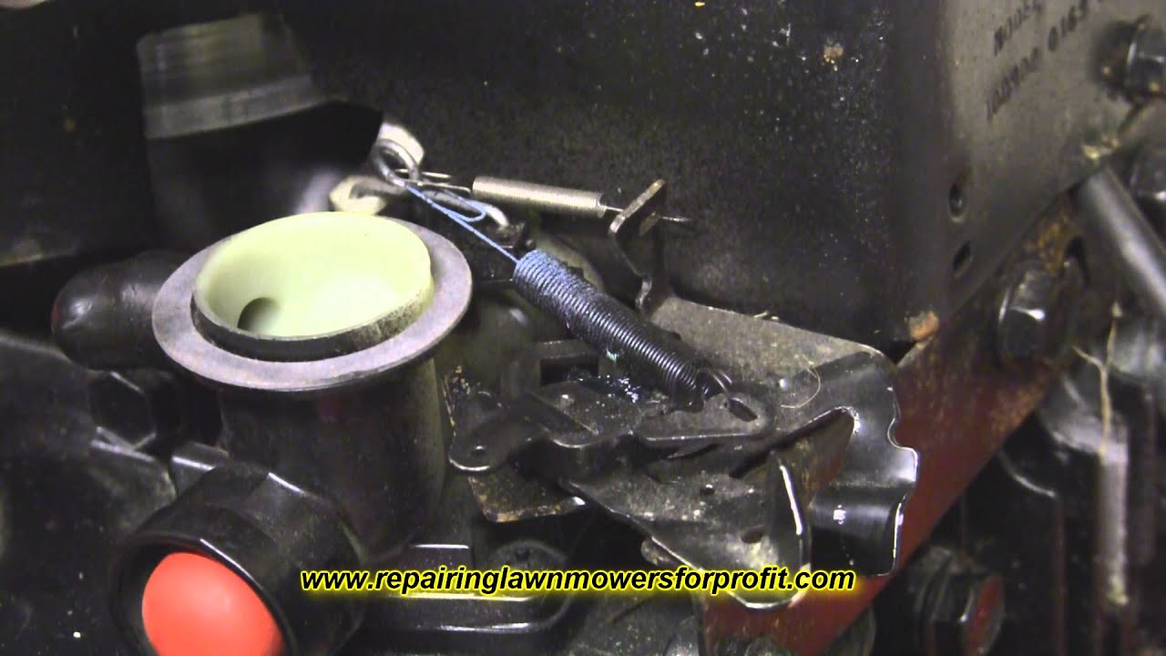 Repairing Lawn Mowers For Profit Part 5 (Governor Springs)