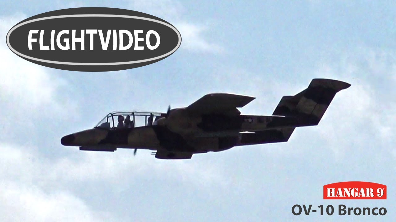 Hangar 9 OV-10 Bronco, Deutsch, Flugvideo - HAN4670, RC scale warbird