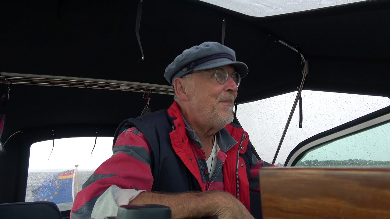 Mit dem Motorboot bei Starkwind von Rechlin über die Müritz nach Malchow (RoT 01 #16)