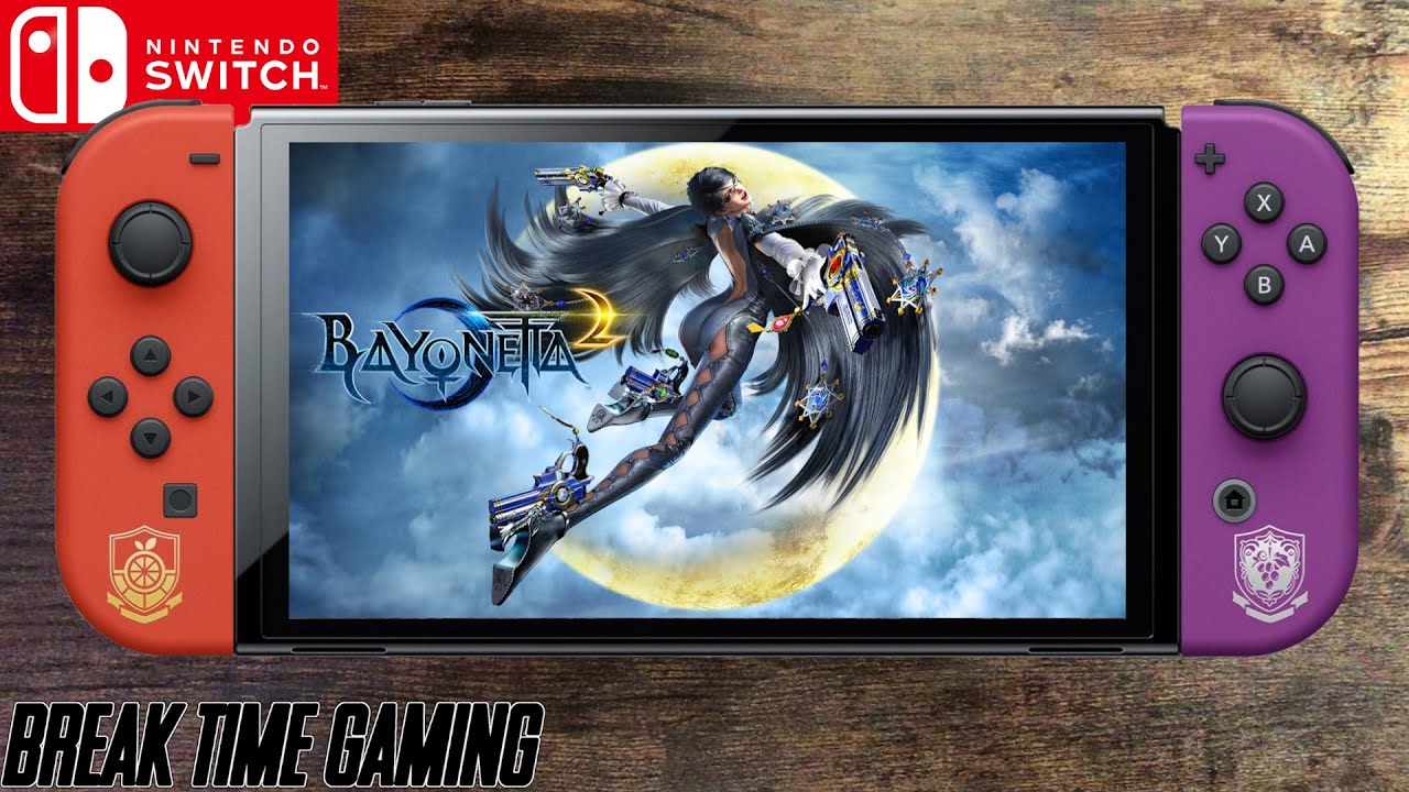 Bayonetta 2 - Pokemon Scarlet and Violet Nintendo Switch OLED Gameplay