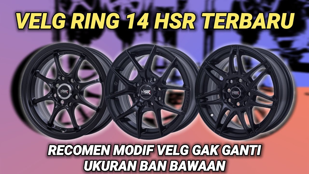 Velg Racing Ring 14 HSR Terbaru | Untuk Brio Ayla Avanza Xenia Dll | Kick Off Ciputat