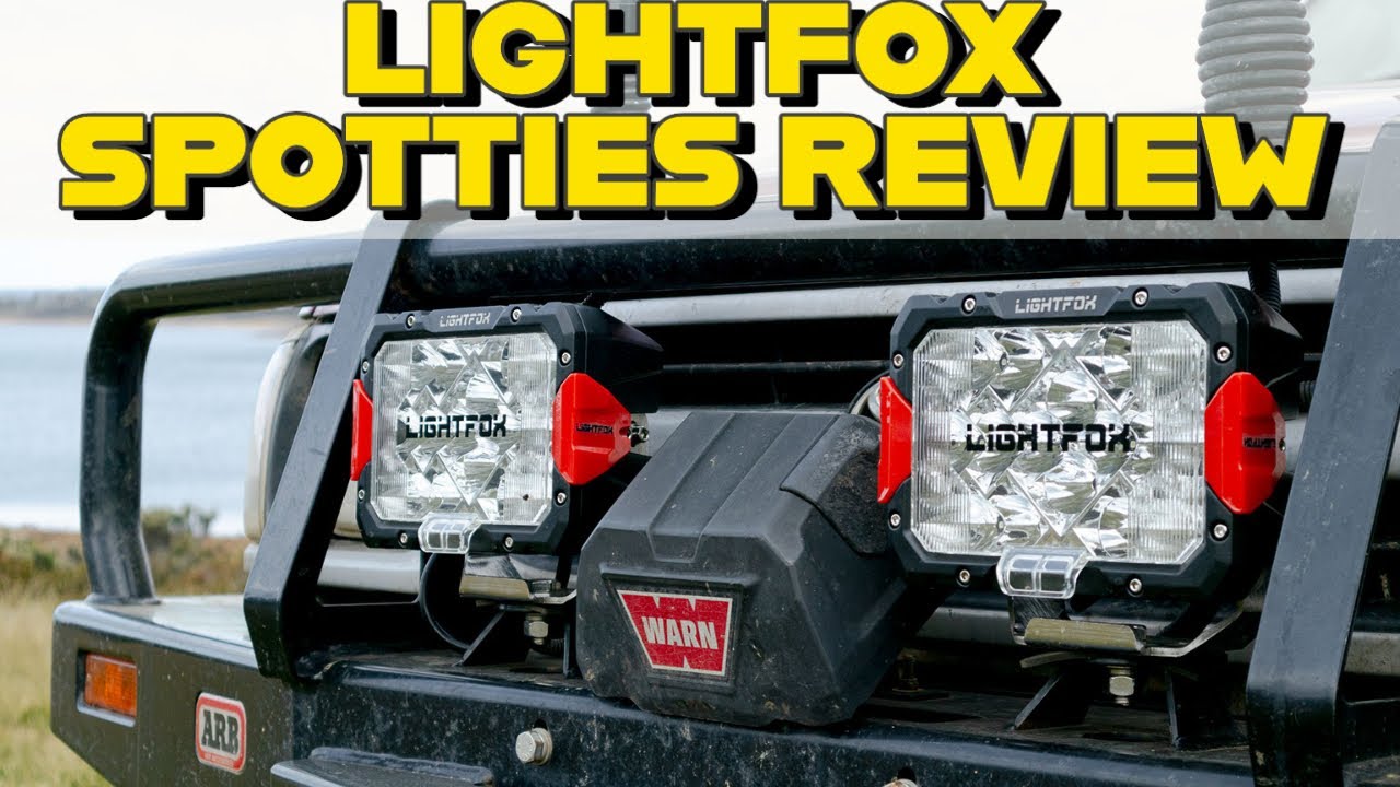 LIGHTFOX DRIVE LIGHTS REVIEW - A review of Lightfox's 9inch rectangle spotlights