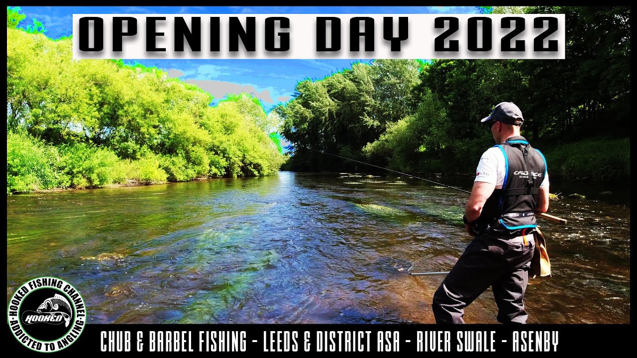 River SWALE Opening Day 2022 Chub and BARBEL Fishing