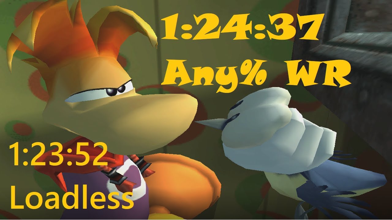 [WR] Rayman Raving Rabbids Any% in 1:24:37 (1:23:52 Loadless)