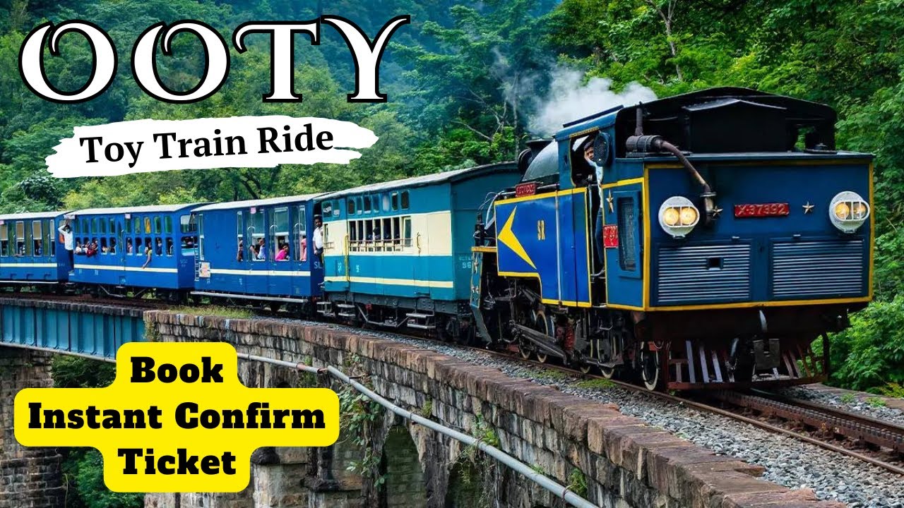 How to Get Tickets of Ooty Toy train | Ooty to Coonoor Toy Train Journey | Ooty Toy Train Full Info