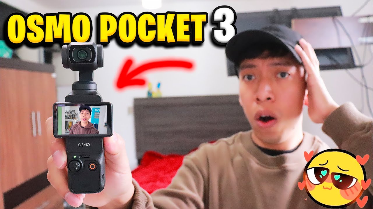 La cámara viral para Vlogs  DJI OSMO POCKET 3 para iniciar en youtube, tiktok, instagram y facebook