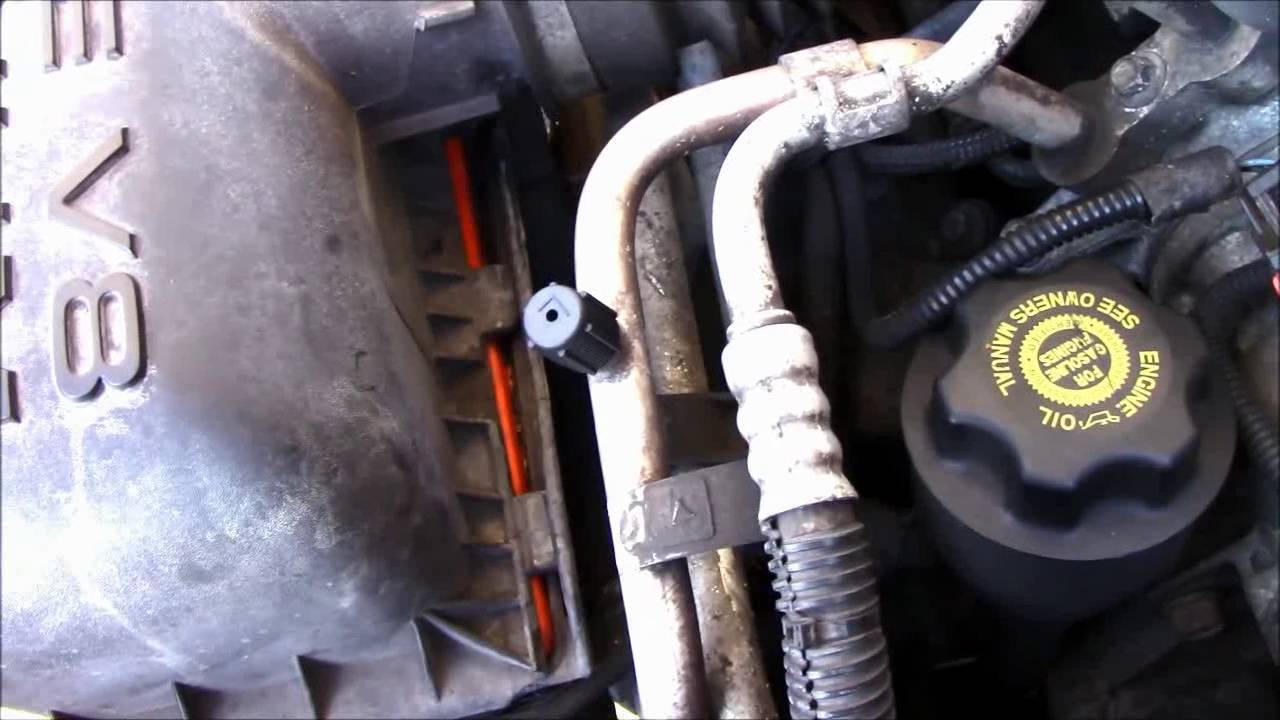 2002 Dodge Durango PCV клапан