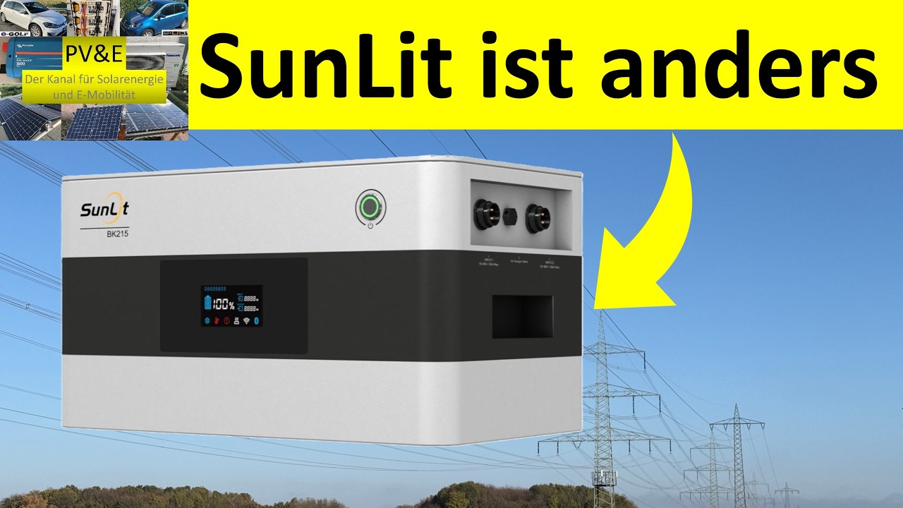 SunLit macht vieles anders: Ist er deshalb DER Speicher für euer Balkonkraftwerk?