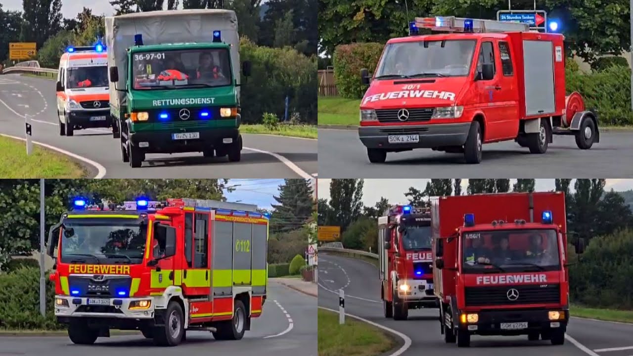 🚨 [Ü] Gefahrgutunfall mit verletzten Personen in Triptis 