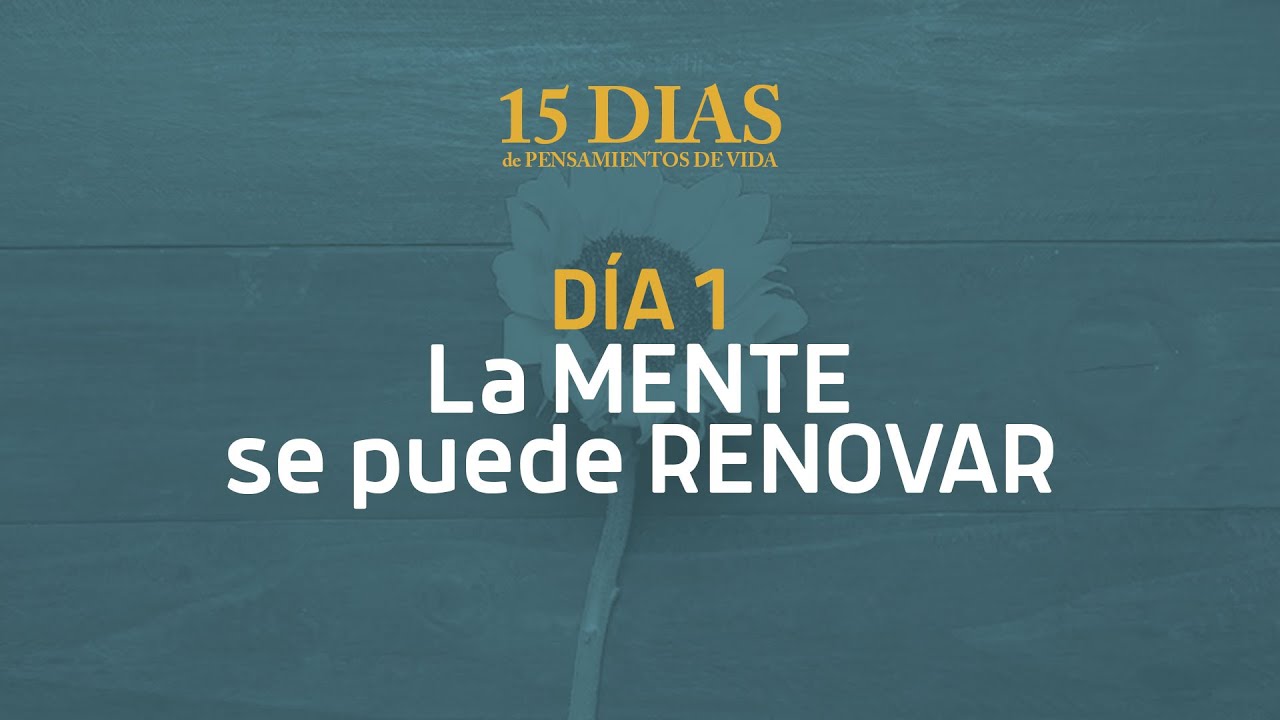15 DIAS DE PENSAMIENTOS DE VIDA - Sustituye los pensamientos negativos por positivos - Mirta Hornung