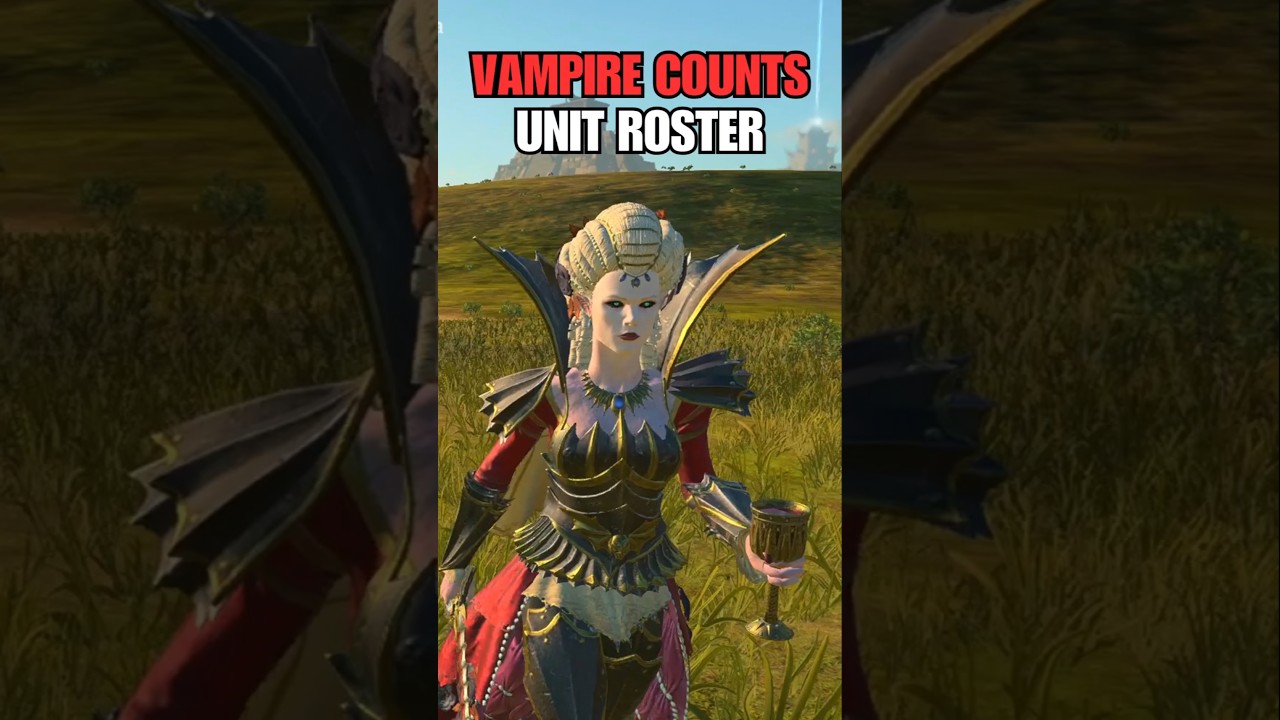 Vampire Unit Roster 🌹 in Less than 60 Seconds | Total War Warhammer 3