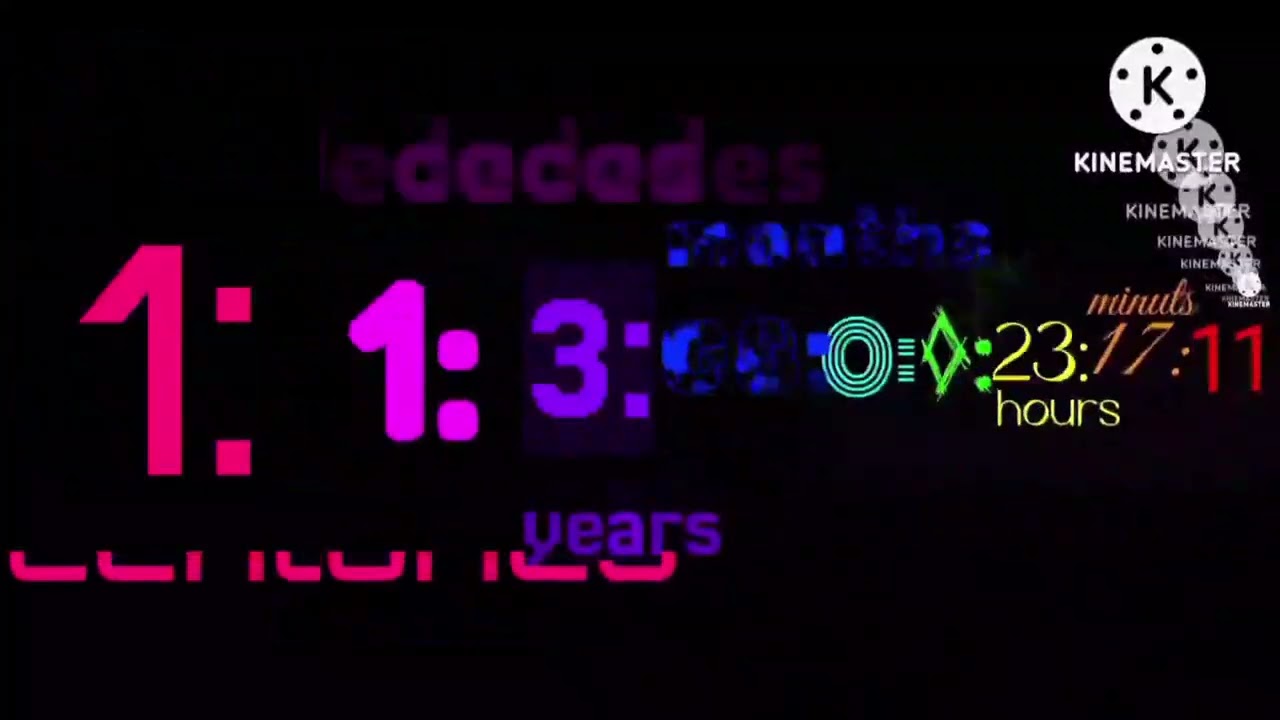 Seconds to pre-eon