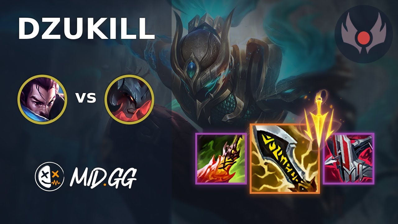 MID.GG: [ Dzukill ] Yasuo TOP vs Aatrox | EUW GRANDMASTER | LOL Season 2025