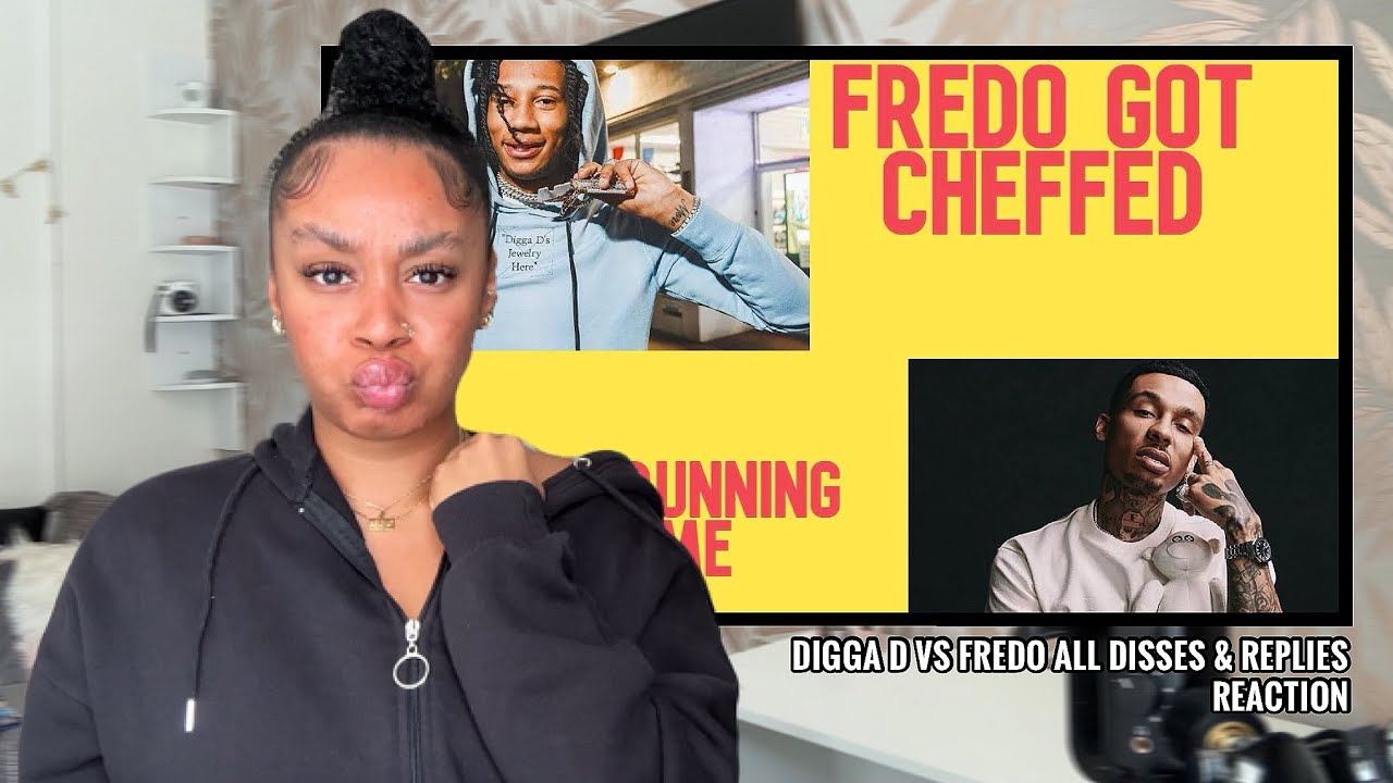DIGGA D VS FREDO: ALL DISSES AND REPLIES 👀 | REACTION