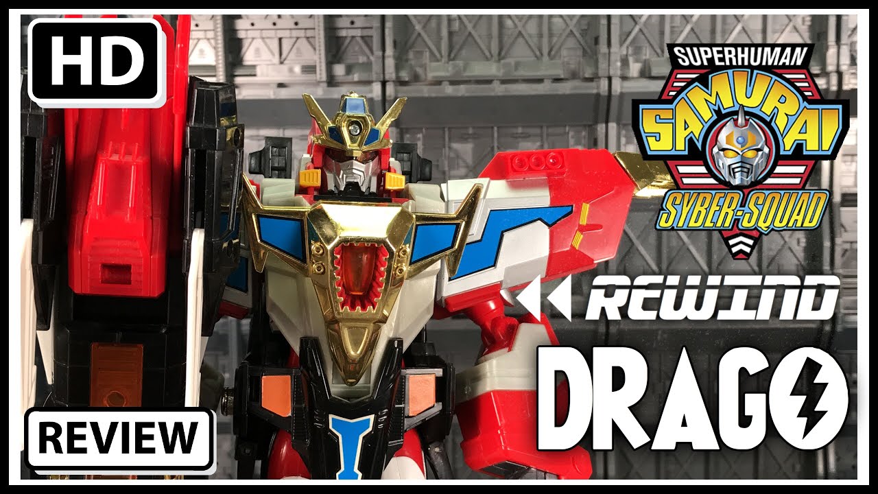 Superhuman Samurai Syber-Squad Drago Phormo Gridman