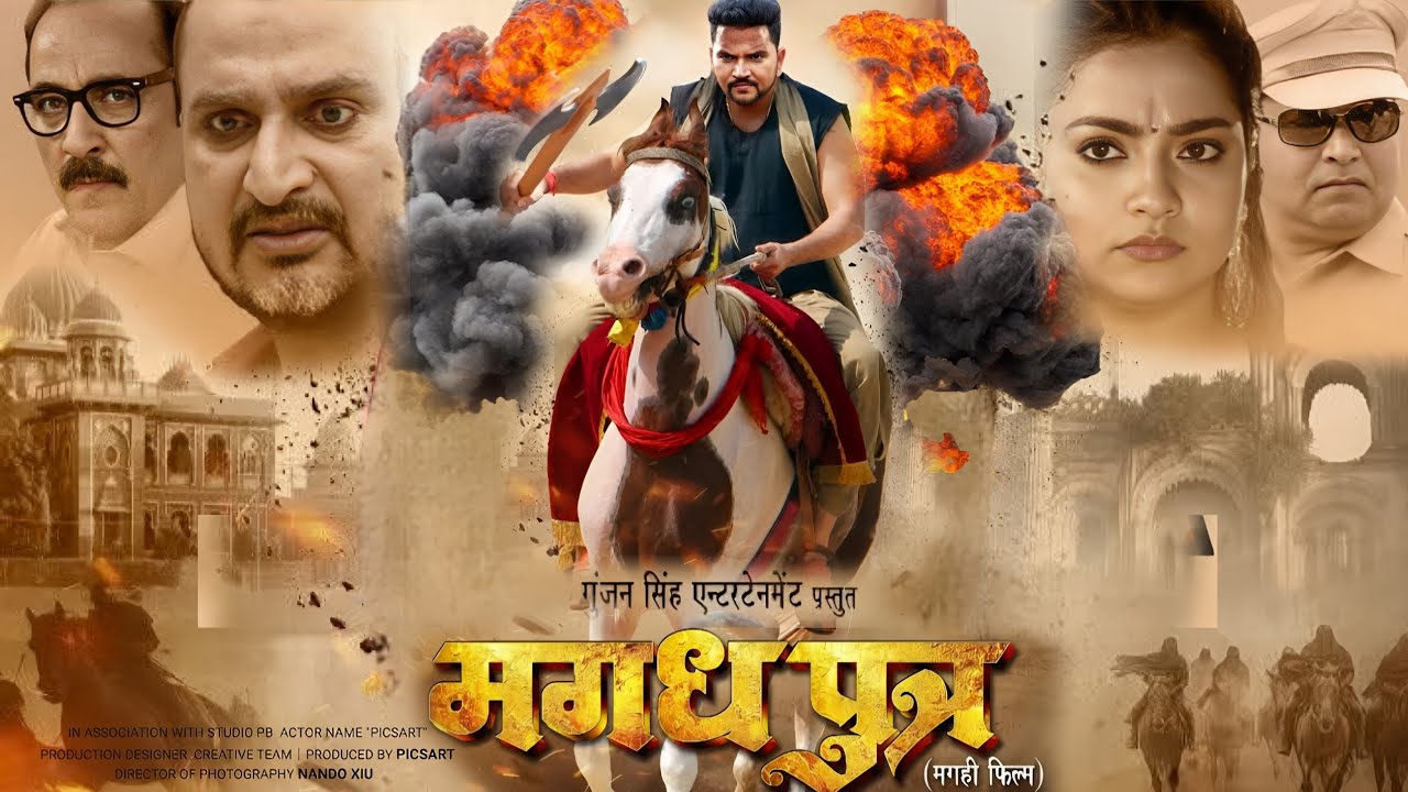मगध पुत्र - Magadh Putra Bhojpuri Movie | Bhojpuri New Movie 2026 |Gunjan Singh,Ashtha Singh,Awdhesh