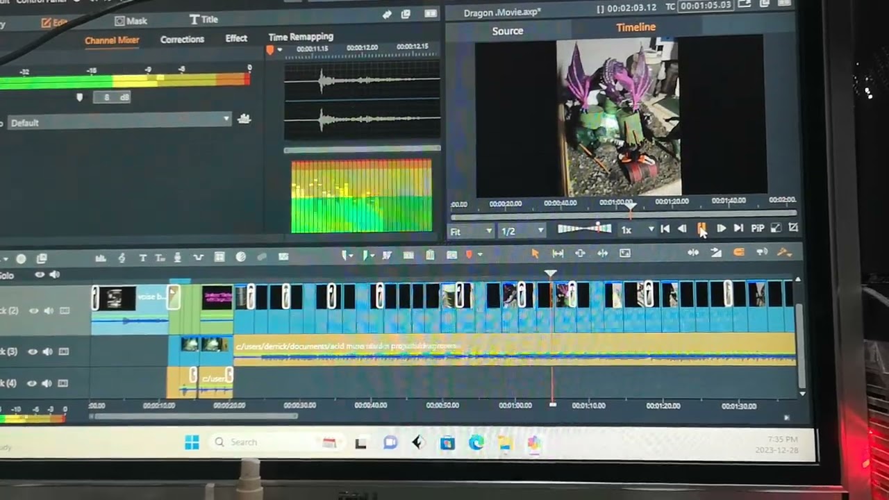 making video for Jurplastic World Dioramas