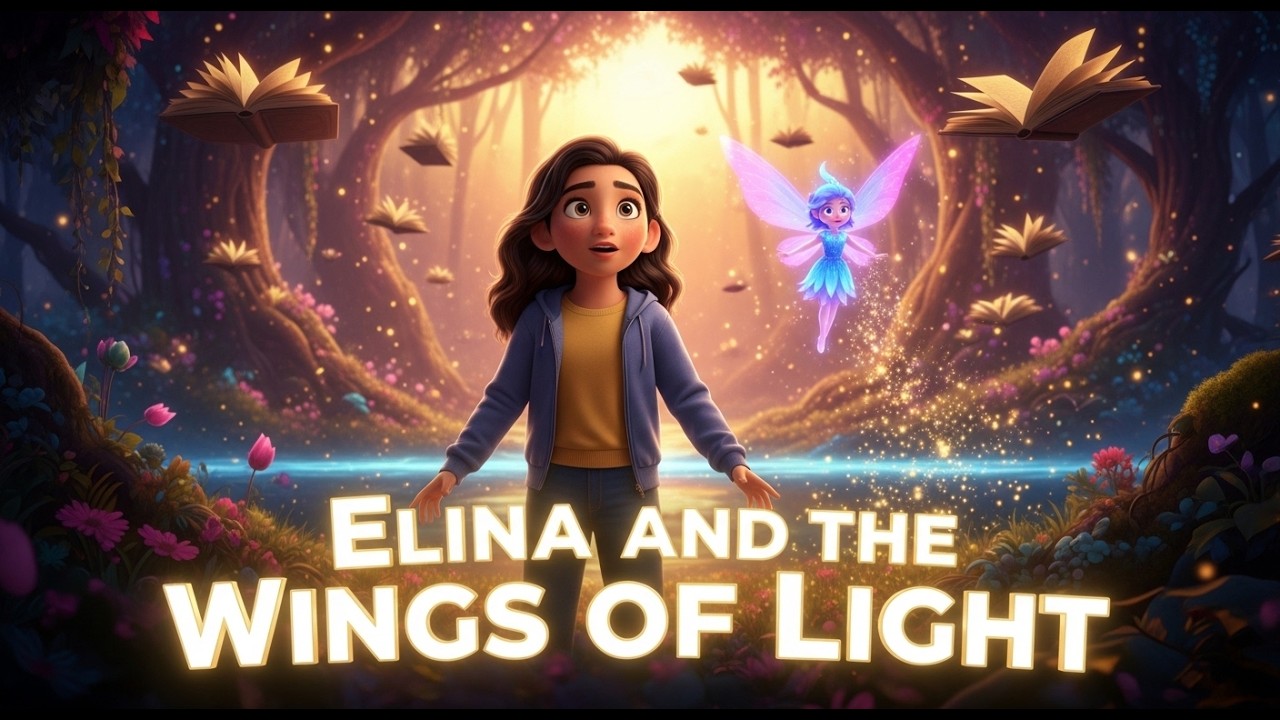 Elina And The Wings Of Light | English Fairy Tale Story | Fairy Fun Land