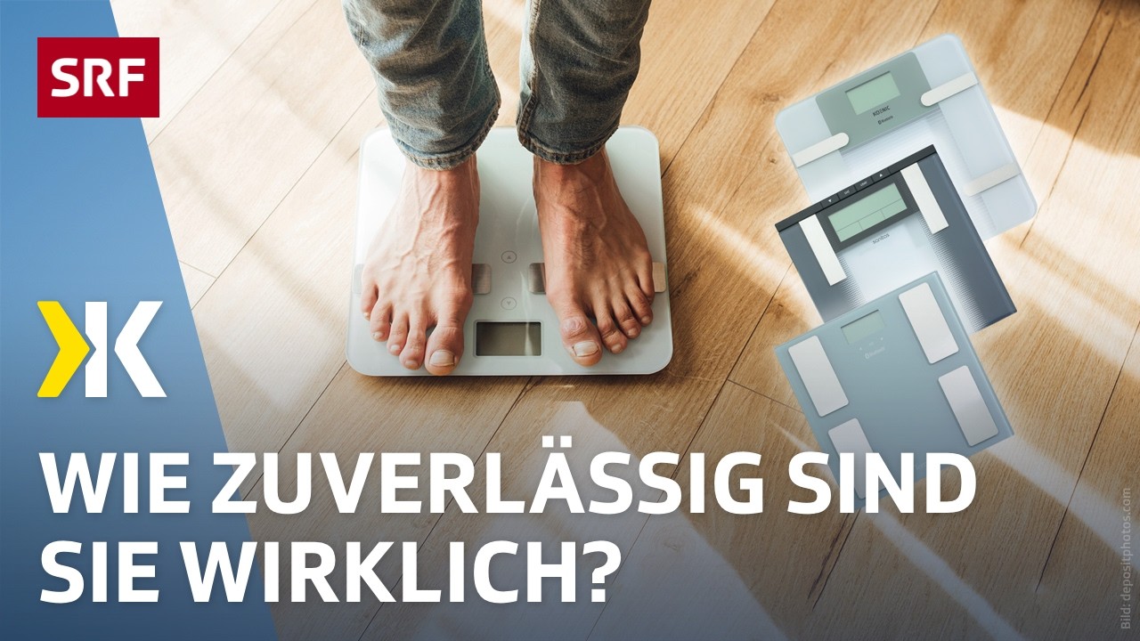 Personenwaagen im Test: Welches ist die beste K&ouml;rperfettwaage?  | 2025 | Kassensturz | SRF