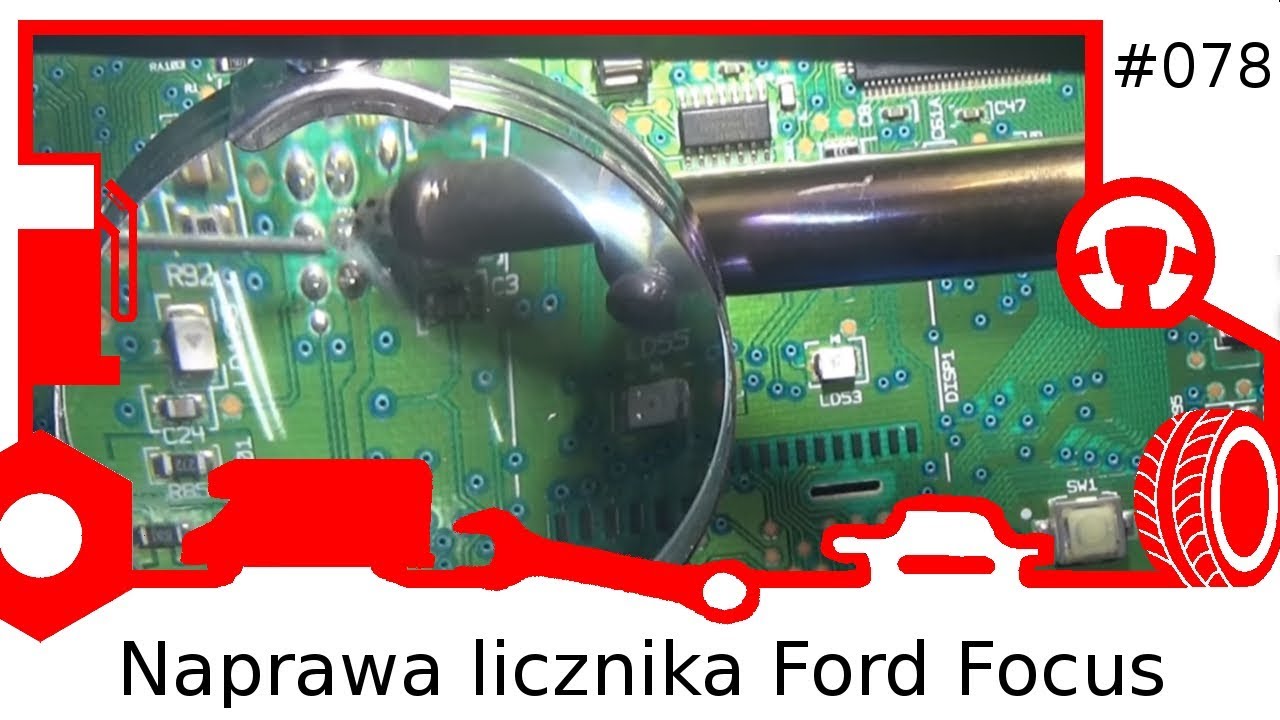 078 Naprawa licznika Ford Focus