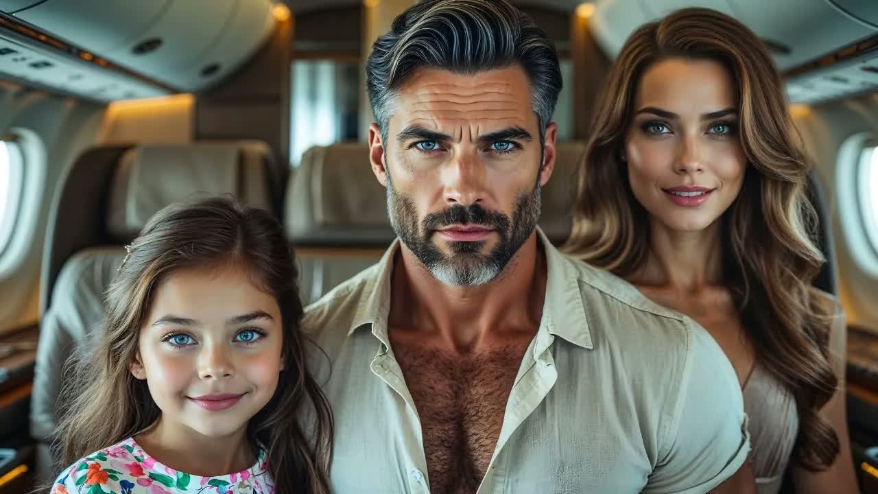 ELE A ABANDONOU NA CLÍNICA DE ABORTO, 7 ANOS DEPOIS, ELE AS VIU EM UM AVIÃO E FICOU SEM CHÃO…