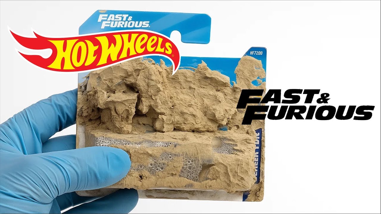 I cleaned the dirtiest Hot Wheels asmr cleaning 6