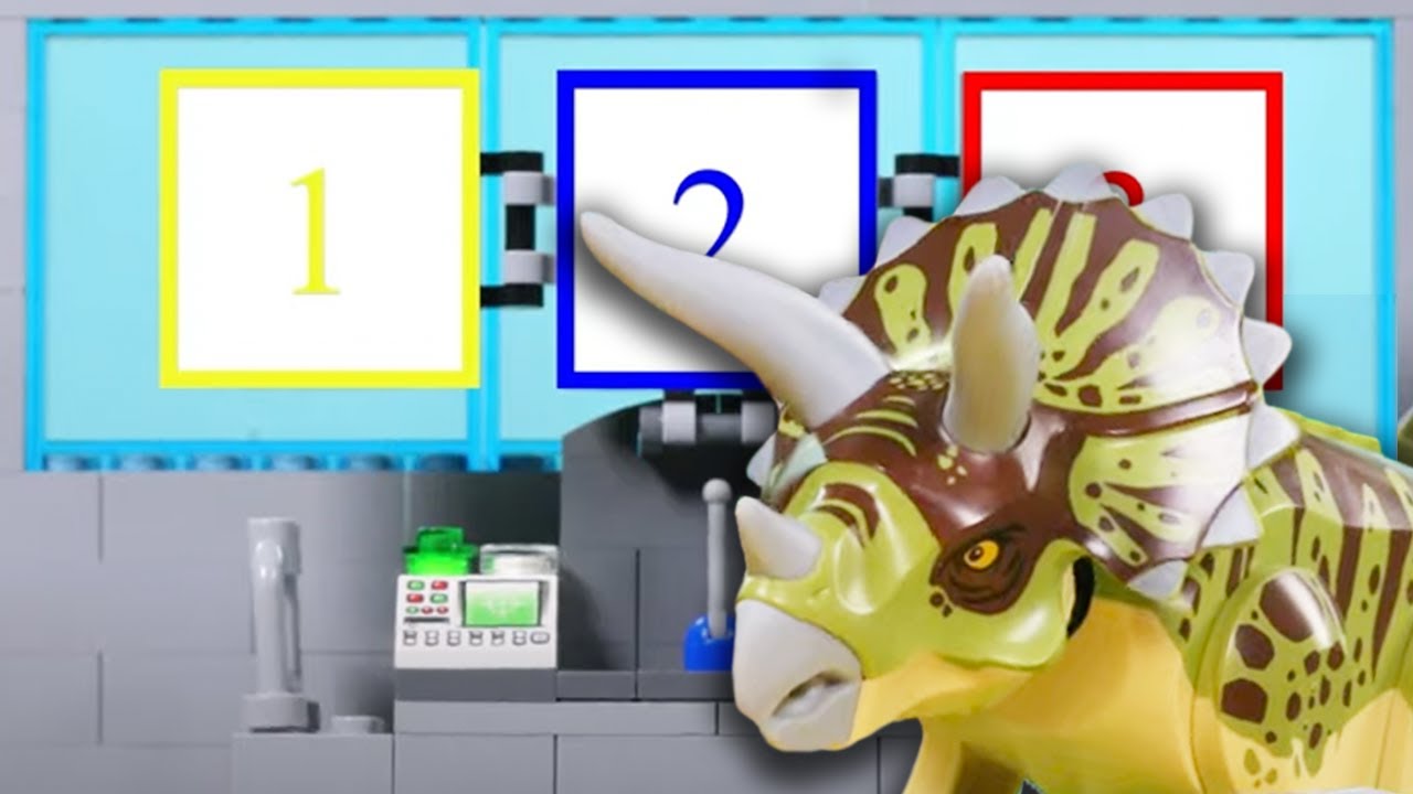 LEGO Jurassic World Experimental Triceratops Vehicle Fail STOP MOTION | Billy Bricks