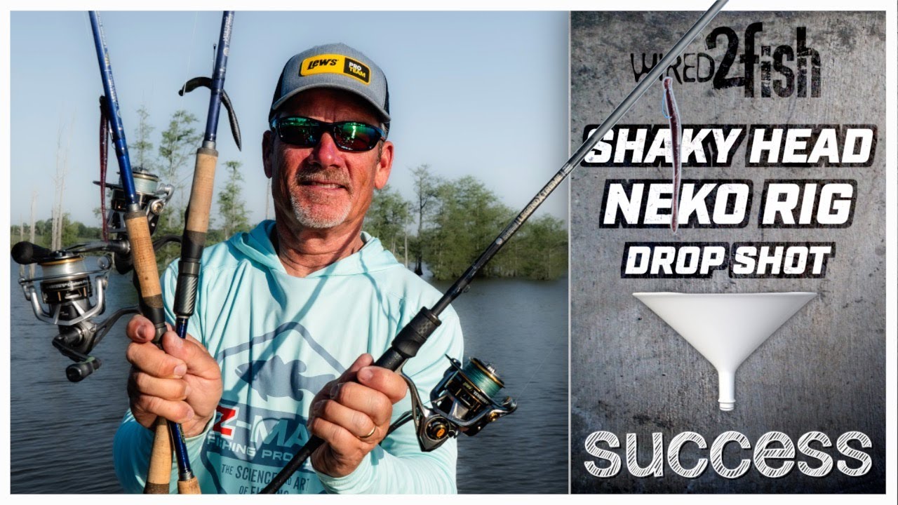Мастерская ловля: Shaky Head, Neko Rig и Drop Shot