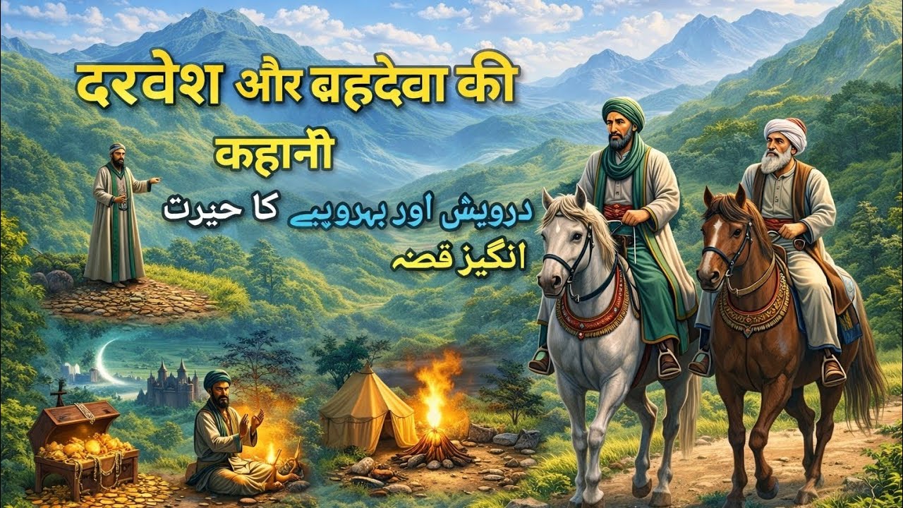 Darwesh Or Baharopiye Ka Hairat Angeez Qissa | Dil Hila Dene Wali Kahani